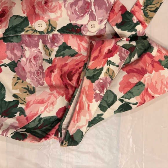 Carol Anderson | VNTG Floral Button-Down Dress with Belt - Picture 4 of 11